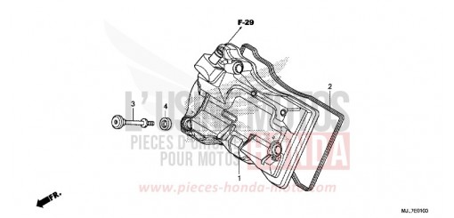 CYLINDER HEAD COVER NC750DE de 2014